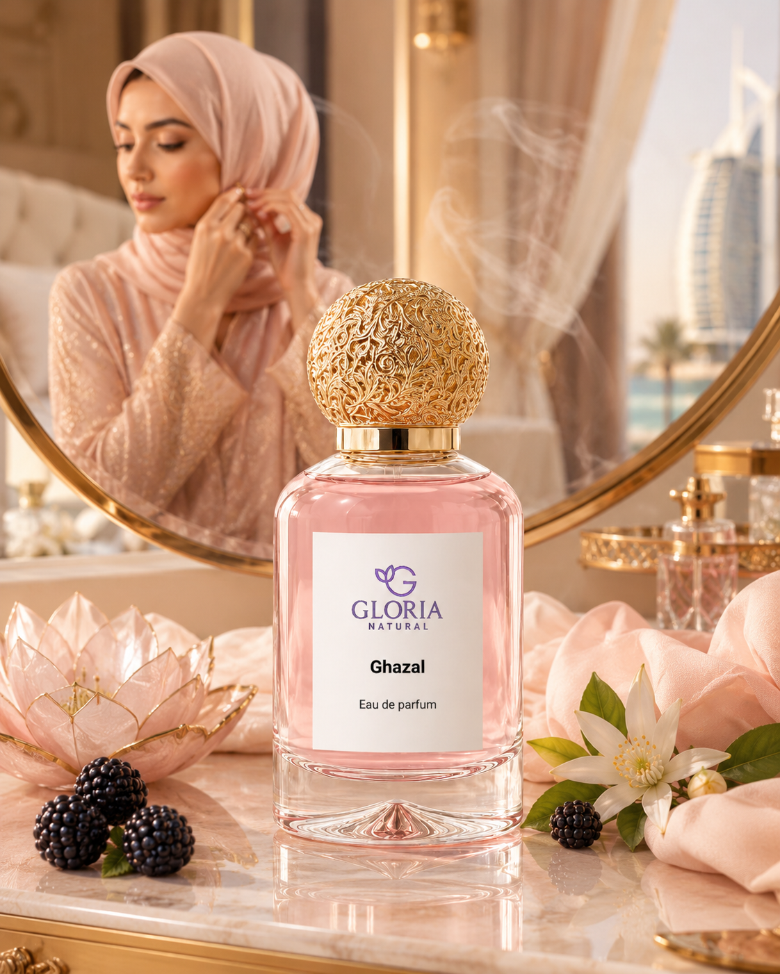 Ghazal Eau de Parfum 50ml – Floral Fruity Perfume for Women
