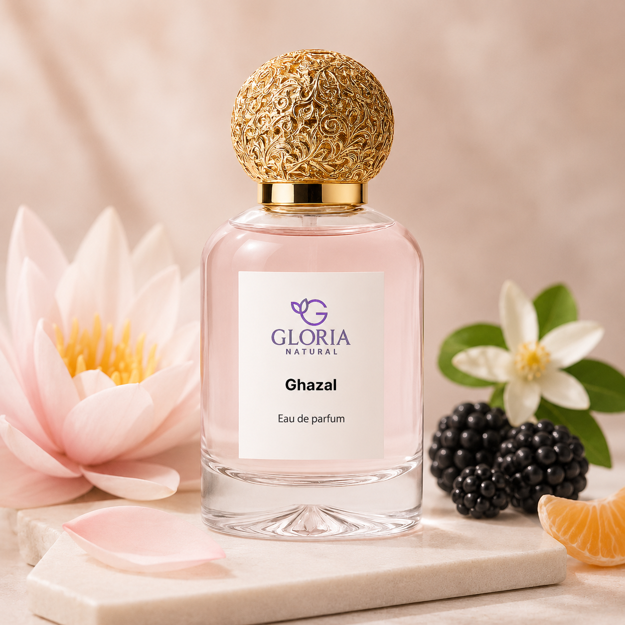 Ghazal Eau de Parfum 50ml — Love is Heavenly – Victoria's Secret ✨ عطر زهري فاكهي منعش للاستخدام اليومي inspired floral fruity, Gloria Naturals UAE